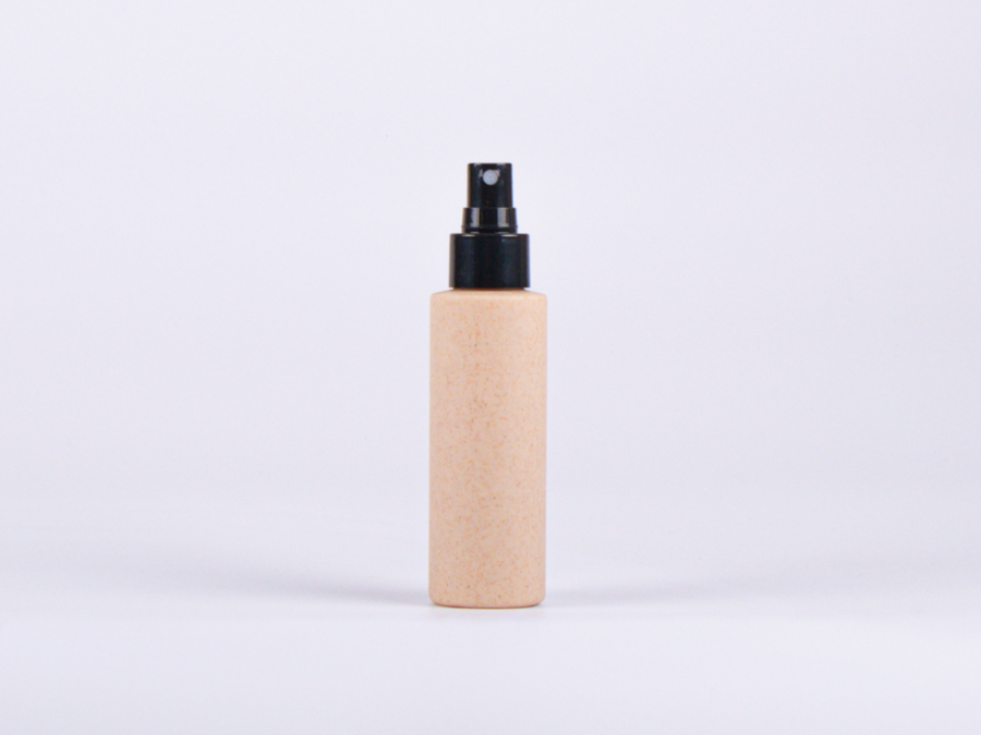 Bioflasche "CERES", 100ml, mit Zerstäuber weiss/schwarz